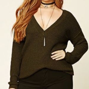 Forever 21 V-Neck Sweater